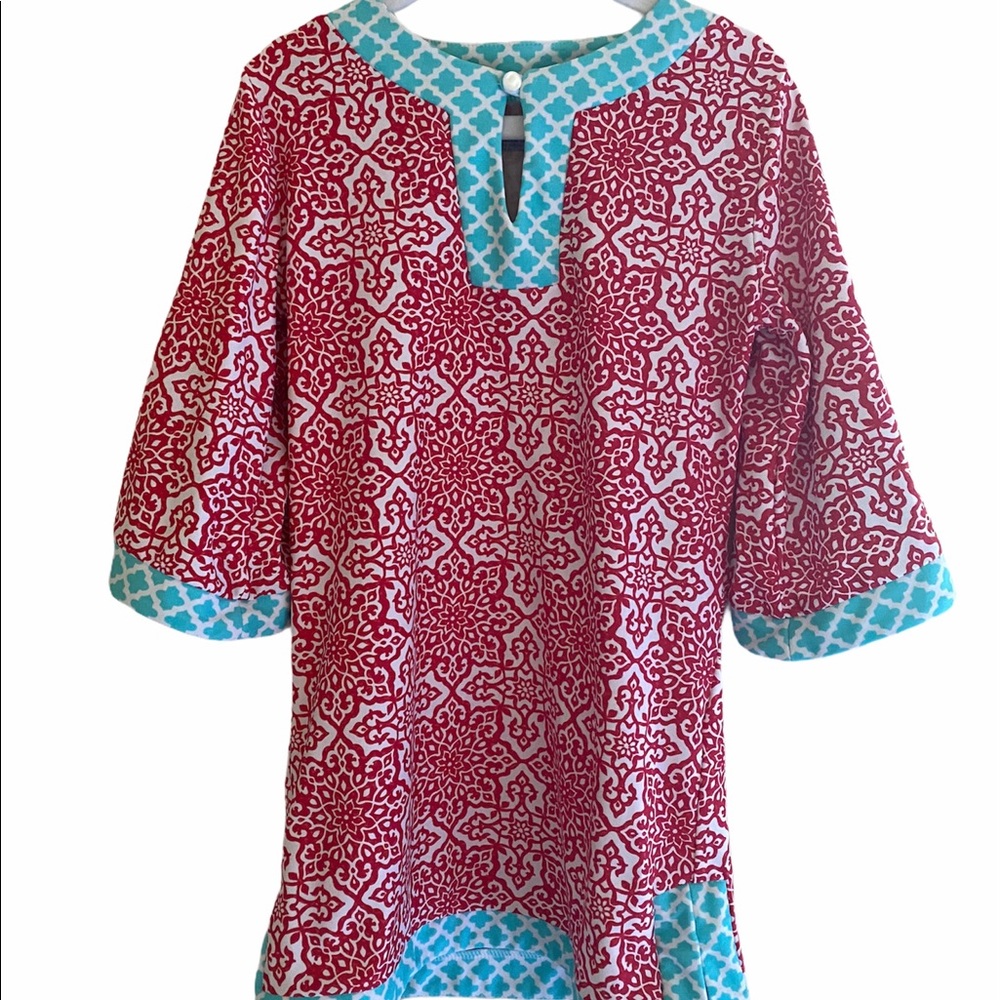Girls Cabana Life Coverup Tunic Dress, UPF 50